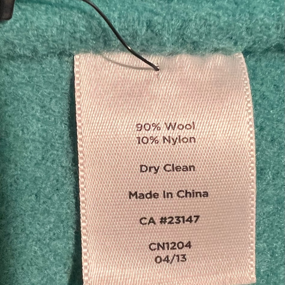 Talbots Turquoise Wool Blazer - Picture 8 of 8